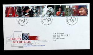 Great Britain #1436-1440 FDC Royal Mail QE2 40th Anniversary 1992