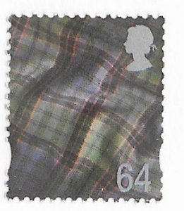 Great Britain-Scotland # 17  Tartan  64p (1) Mint NH