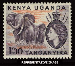 Kenya Uganda & Tanganyika Scott 113 Unused hinged.