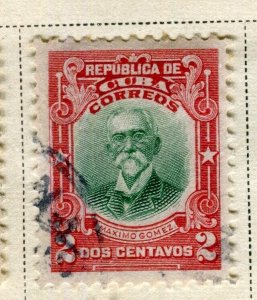 CARRIBEAN ISLAND: 1910 early Portrait type issue fine used 2c. value
