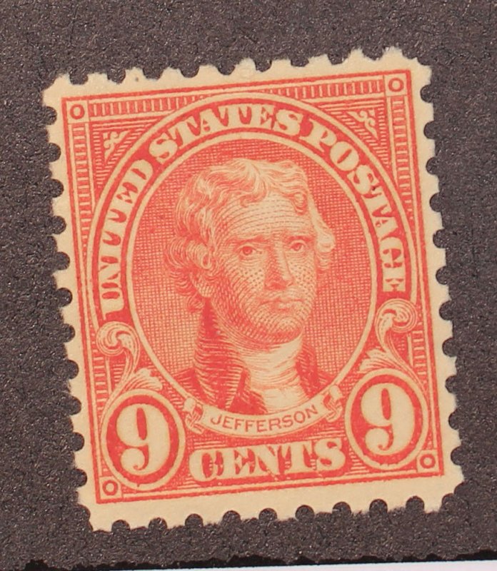 Scott 590 - 9 Cents Jefferson - MNH - Nice Stamp - SCV - $12.50