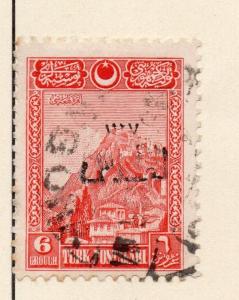 Turkey 1926 Early Issue Fine Used 6G.  230757