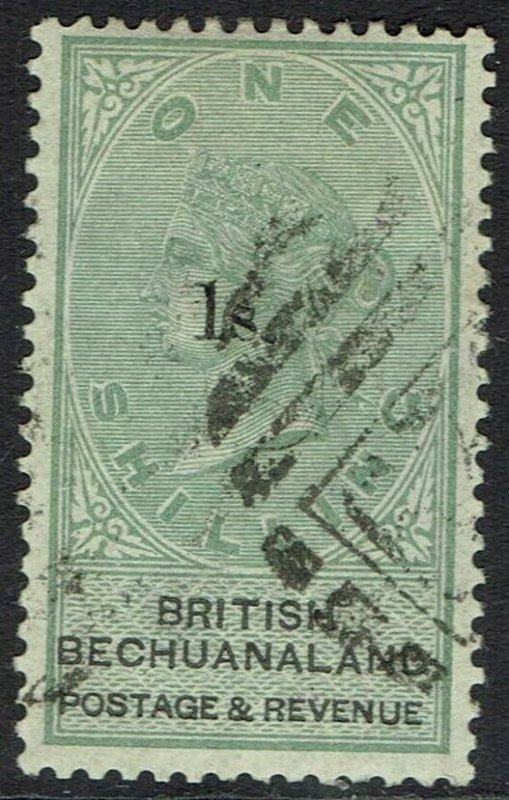 BECHUANALAND 1888 QV 1S ON 1/- USED 