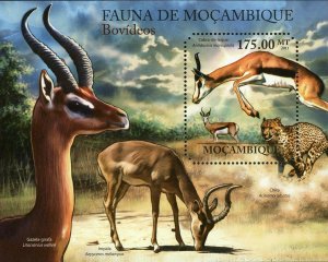 Antelopes Stamp Impala Litocranius Walleri Souvenir Sheet MNH #4958 / Bl.510