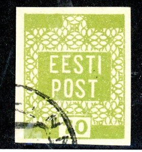 Estonia, Scott #4, Used
