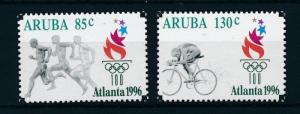 [AR178] Aruba 1996 Olympic Games Atlanta Cycling MNH