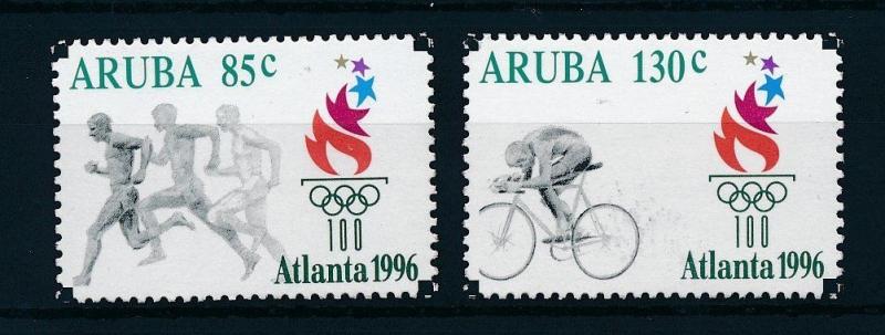 [AR178] Aruba 1996 Olympic Games Atlanta Cycling MNH