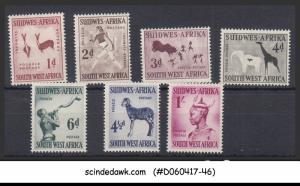 SOUTH WEST AFRICA - 1954 Pictorial issue SCOTT#249-55 - 7V - MINT NH