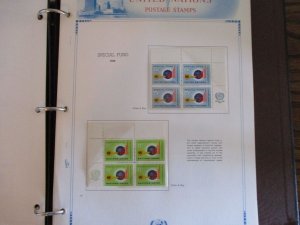 UN Collection White Ace Album - WDWPhilatelic (A1)