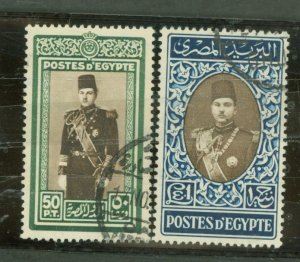 Egypt #239-40 Used Single