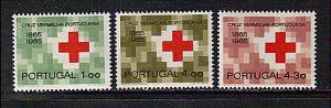 Portugal Scott # 955-57 Portuguese Red Cross Anniv.1965  MNH