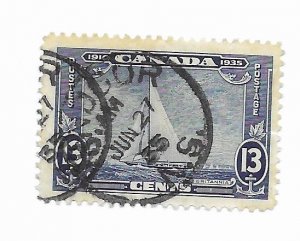 Canada #216 Used - Stamp - CAT VALUE $5.00