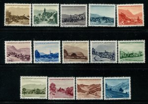 Liechtenstein #198-211 Mint Set