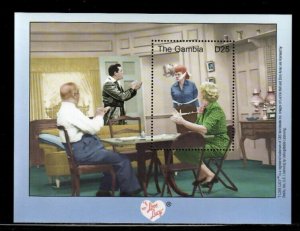 Gambia 2000 - I Love Lucy - Souvenir Stamp Sheet - Scott #2451 - MNH