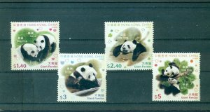 Hong Kong - Sc# 1328-31. 2008 Pandas. MNH $5.00.