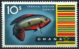 Ghana Sc#60 MNH, 10sh multi, National symbols (1959)