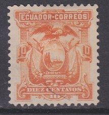 Ecuador sc#15 1881 10c Arms MNG