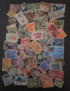SWITZERLAND Stamp Lot Used T20410
