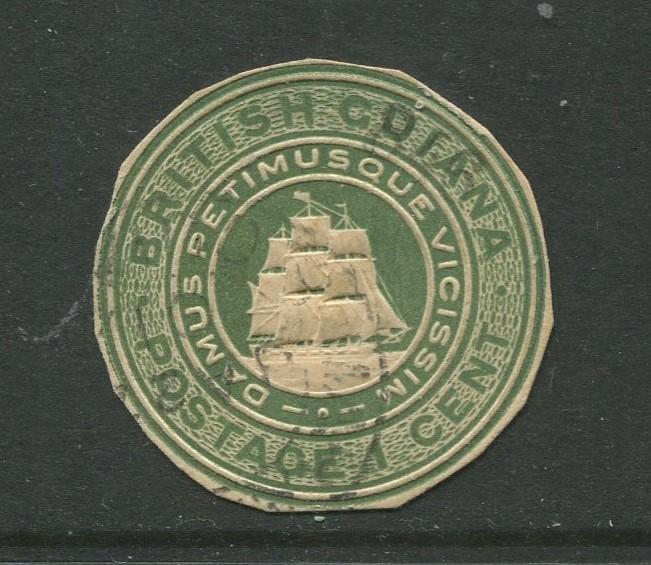 STAMP STATION PERTH British Guiana #? - Seal of Colony Used CV$?