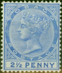 Tobago 1883 2 1/2d Dull Blue SG16 Fine MM