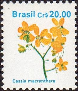 Brazil 2263 - Mint-NH - 20cr ‭Cassia macranthera (1990) (cv $0.55)