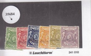 Zanzibar: Sc #32-37, MH (35684)