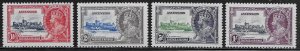 Ascension Scott #'s 33 - 36 MNH