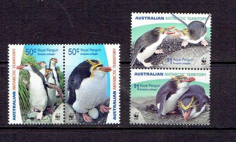 AAT - 2007 - PENGUINS - SCOTT L136 TO L139 - MNH