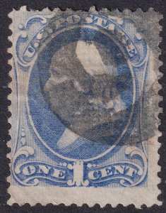 #134 Used, Fine (CV $200 - ID43687) - Joseph Luft