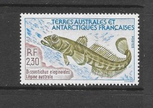 FISH - FRENCH SOUTHERN ANTARCTIC TERRITORY  #168  MNH