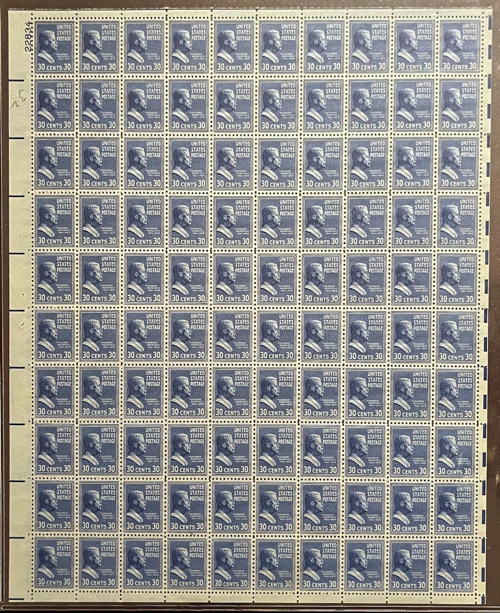 830 30c Roosevelt, F/VF OG NH, Post office fr..MORE.. k2632 United