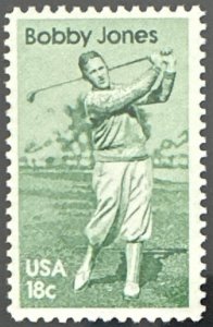 Scott #1933 1981 18¢ Bobby Jones MNH OG VF