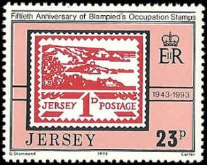 Jersey - 641 - MNH - SCV-0.90
