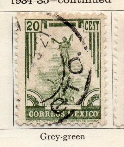 Mexico 1934-35 Early Issue Fine Used 20c. NW-265475