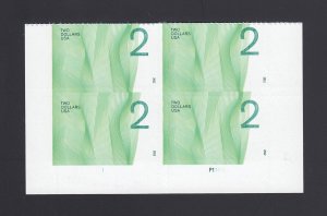 Scott# 4718 2012 $2.00 Waves of Color Plate # Block, Mint NH