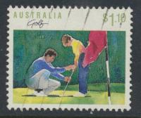 Australia SG 1193  SC# 1112 Golf  Used / FU  see details