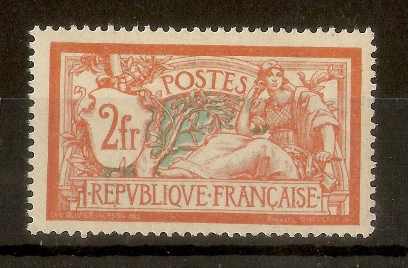 France 1920 2fr Merson SG387 MNH Cat£65