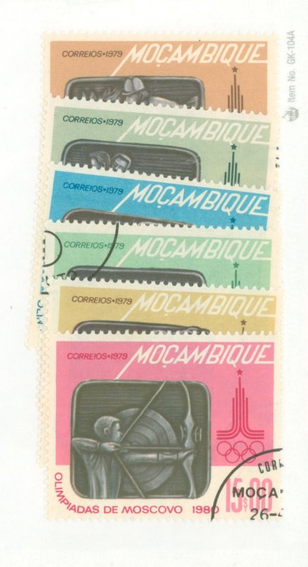 Mozambique #624-629  Single (Complete Set)