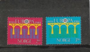 Norway  Scott#  841-842  MNH  (1984 Europa)