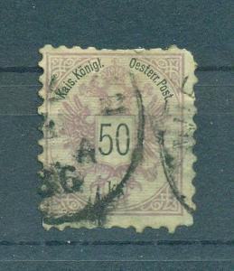 Austria sc# 46 used (faulty) cat value $80.00