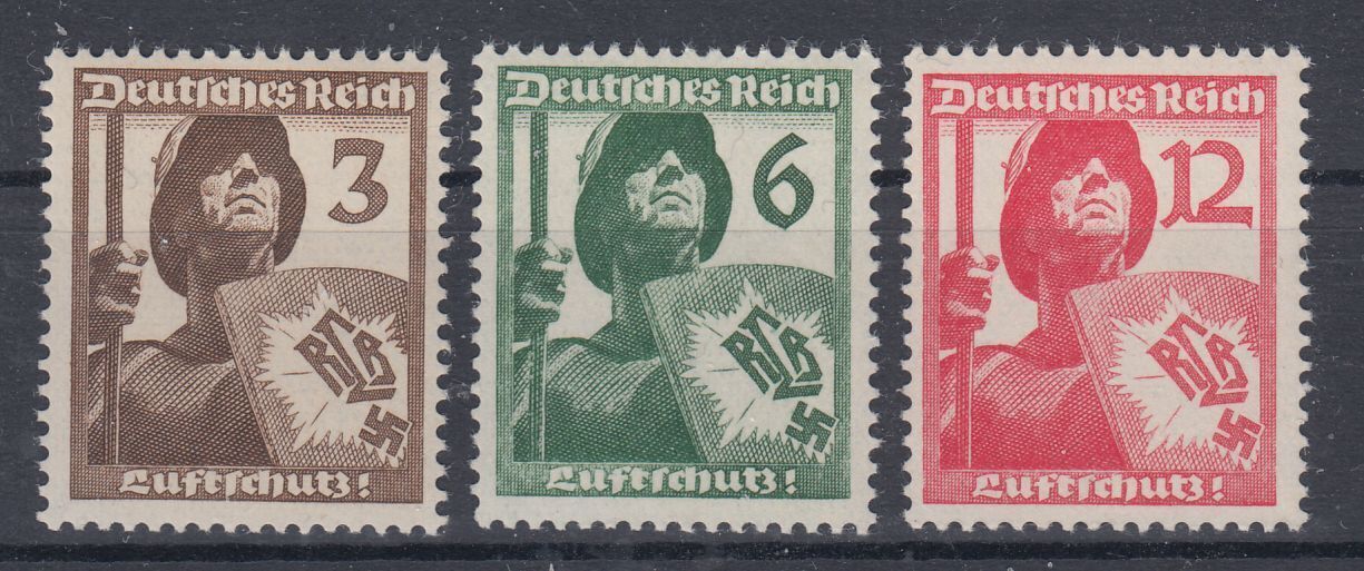 Germany 1937 Sc#481-483 Mi#643-645 mnh (DR1819)