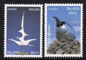 EUROPA 1993 - Iceland - Contemporary Art - MNH Set