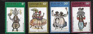 JAMAICA,402-405,  MNH,CHRISTMAS 1975