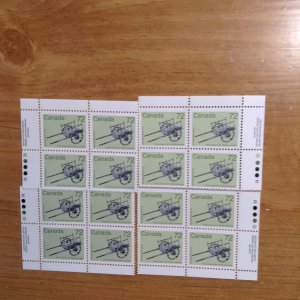 Canada  SC 1083 NH PL matched set