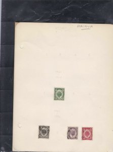 malaya stamps page ref 17307