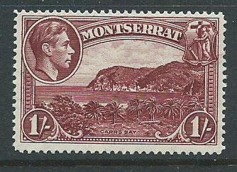 Montserrat SG 108a Mint Very Light Hinge  perf 14