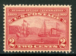 USA 1909⭐2¢ Hudson-Fulton ⭐Scott # 372 ⭐ MNH P778 