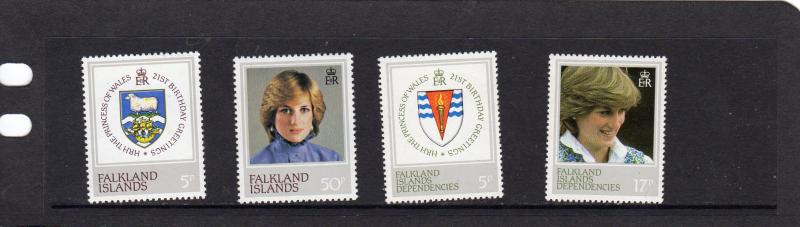 Falkland Island 1981 Royal Wedding  MNH