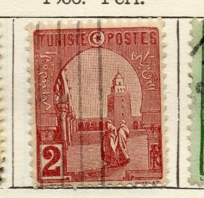 Tunis 1906 Early Issue Fine Used 2c. NW-114591