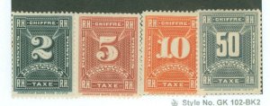 Haiti #J1-J4 Unused Single (Complete Set)